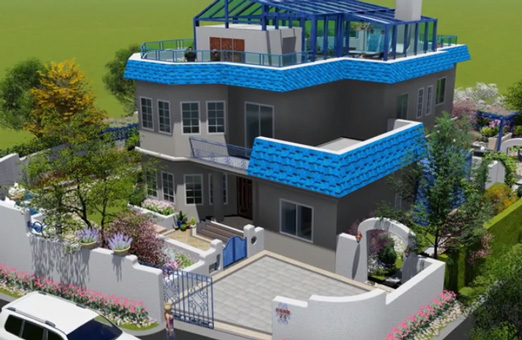 長島別墅25號景觀設計視頻