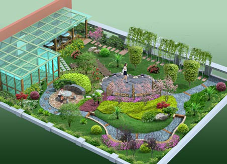 綠化建筑物實景圖1